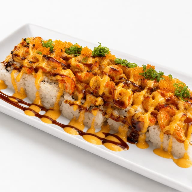 Baked Lobster Lover Roll.