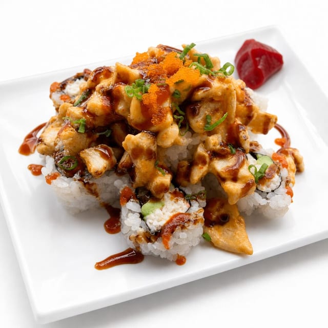 Baked Volcano Roll.