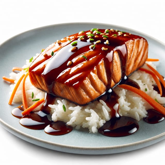 Salmon Teriyaki.