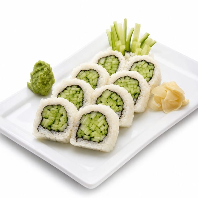 Cucumber Cut Roll.