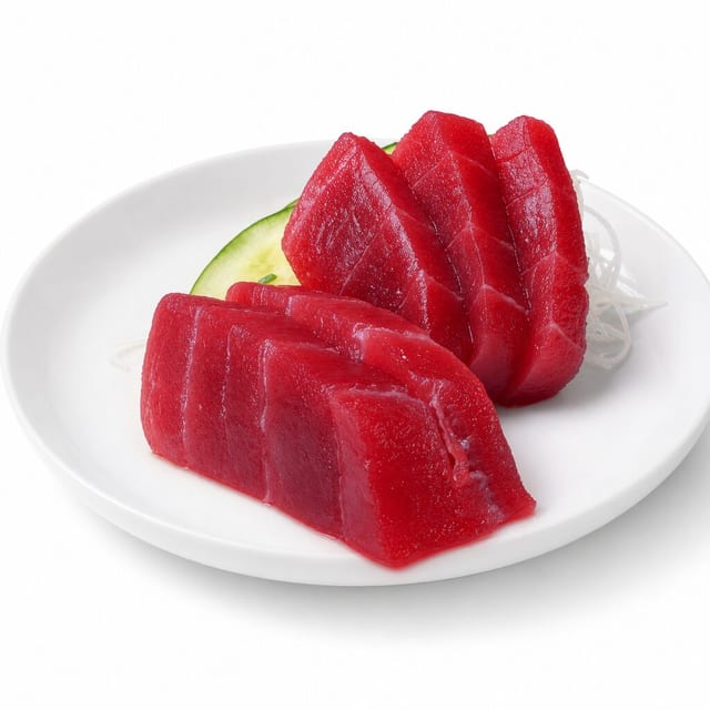 Bluefin Tuna Sashimi.