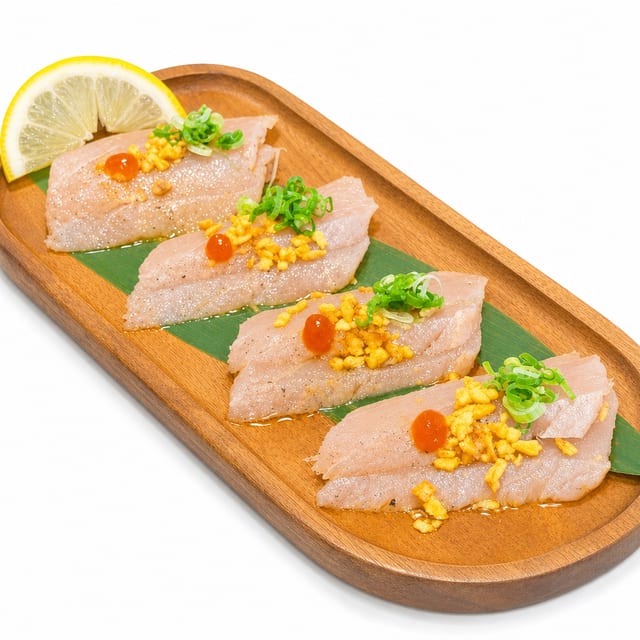 Albacore Carpaccio.