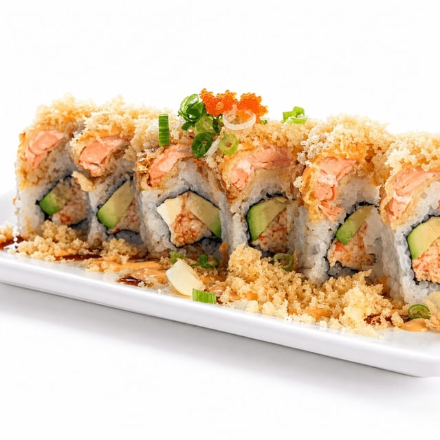 Salmon Tempura Roll.