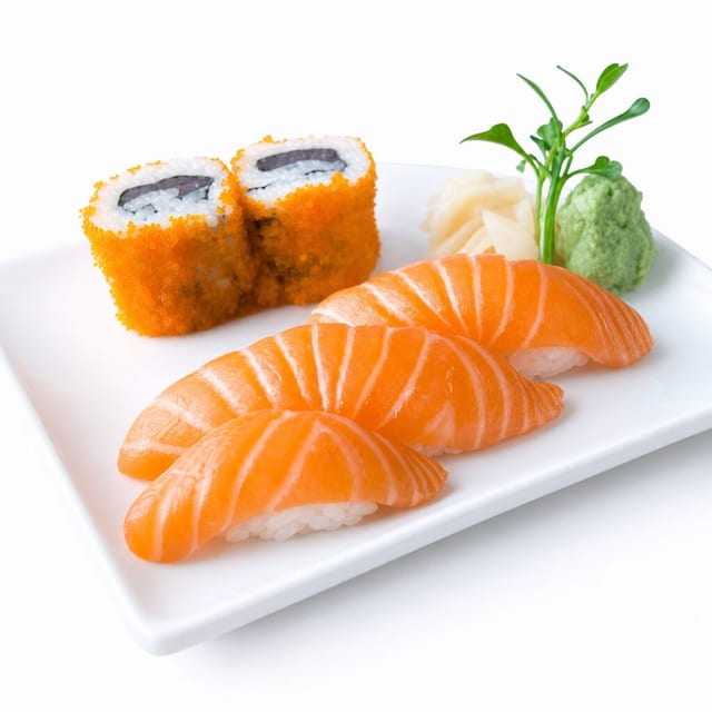 Salmon Nigiri.