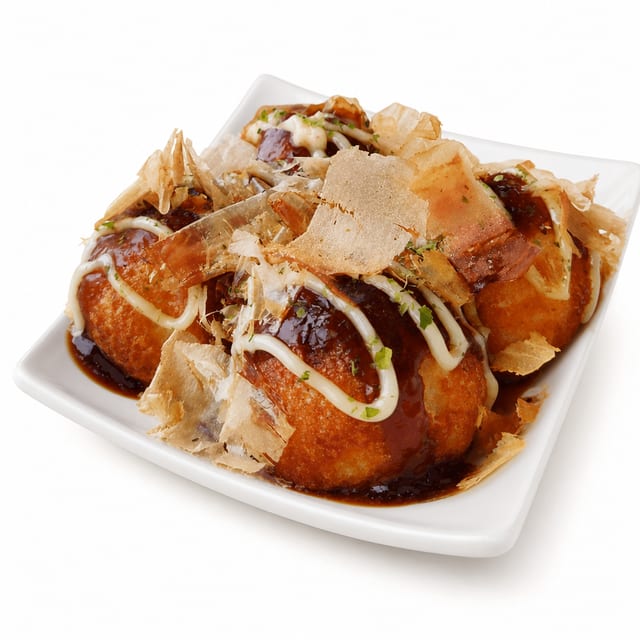 Takoyaki.