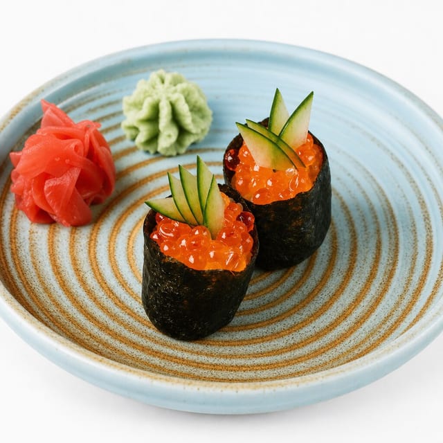 Salmon Roe Nigiri.
