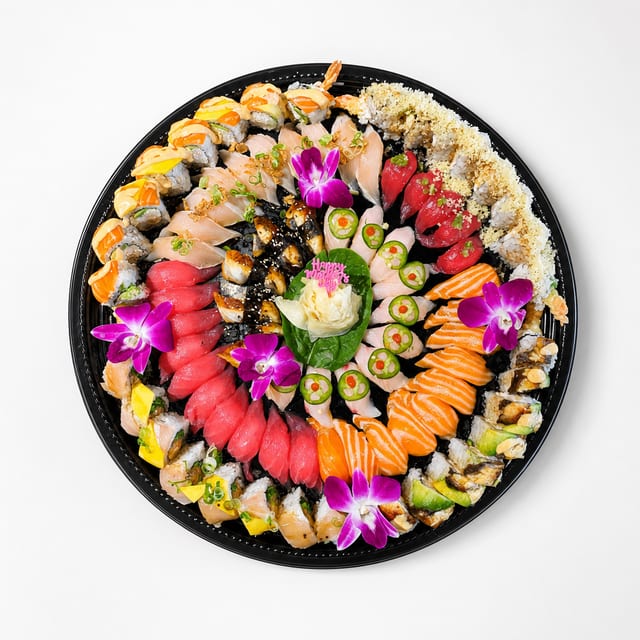 Mixed Sushi Platter.