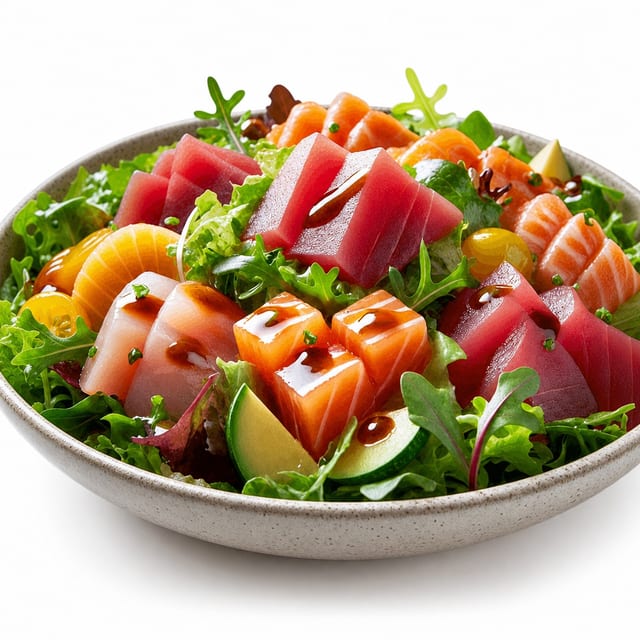 Sashimi Salad.