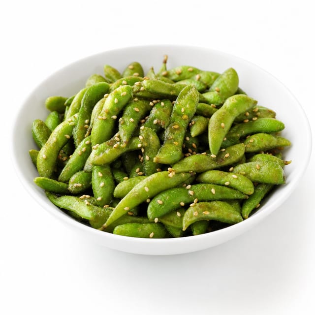 Garlic Edamame.